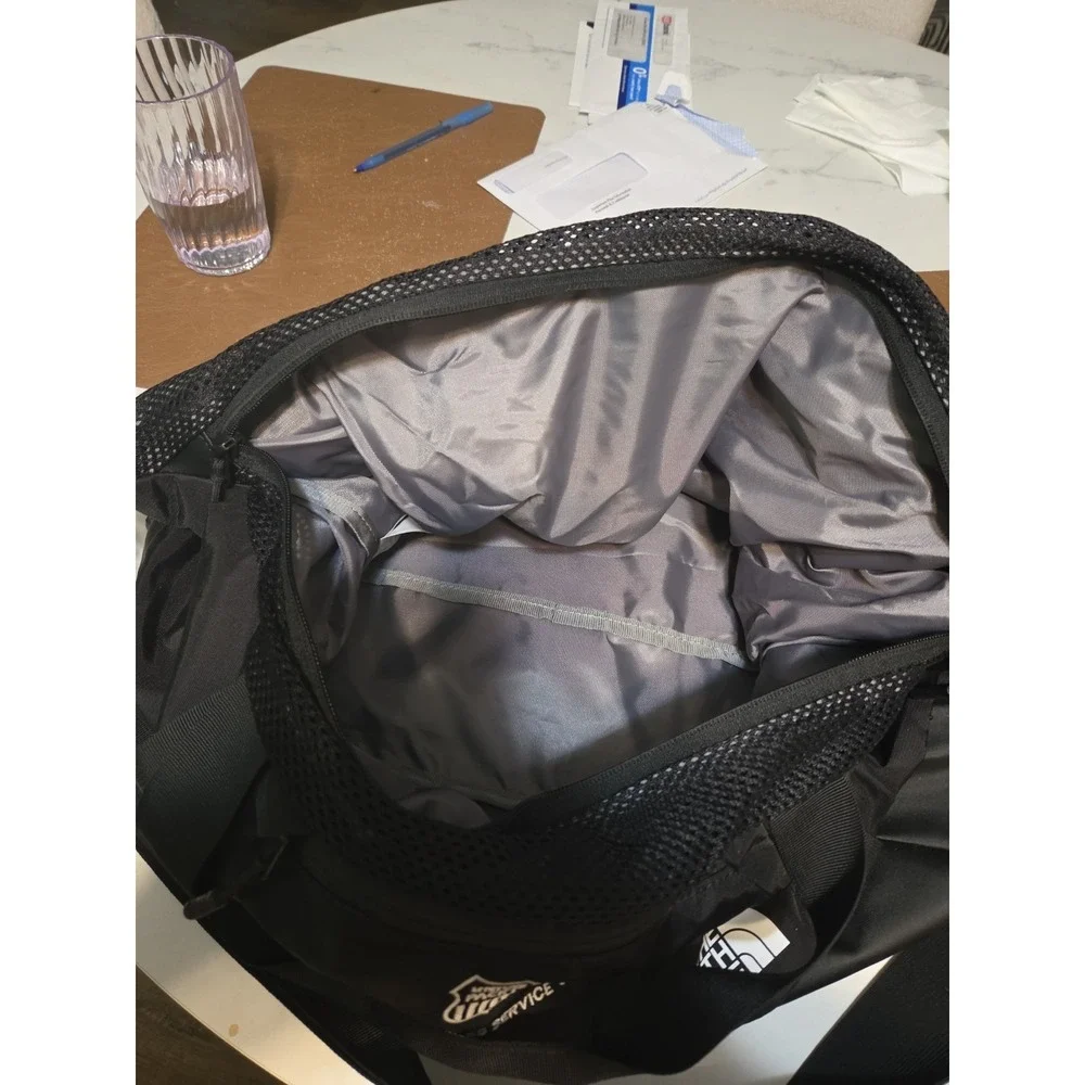 Union Pacific Railroad Embroidered Black Duffle Bag By The North Face NWT